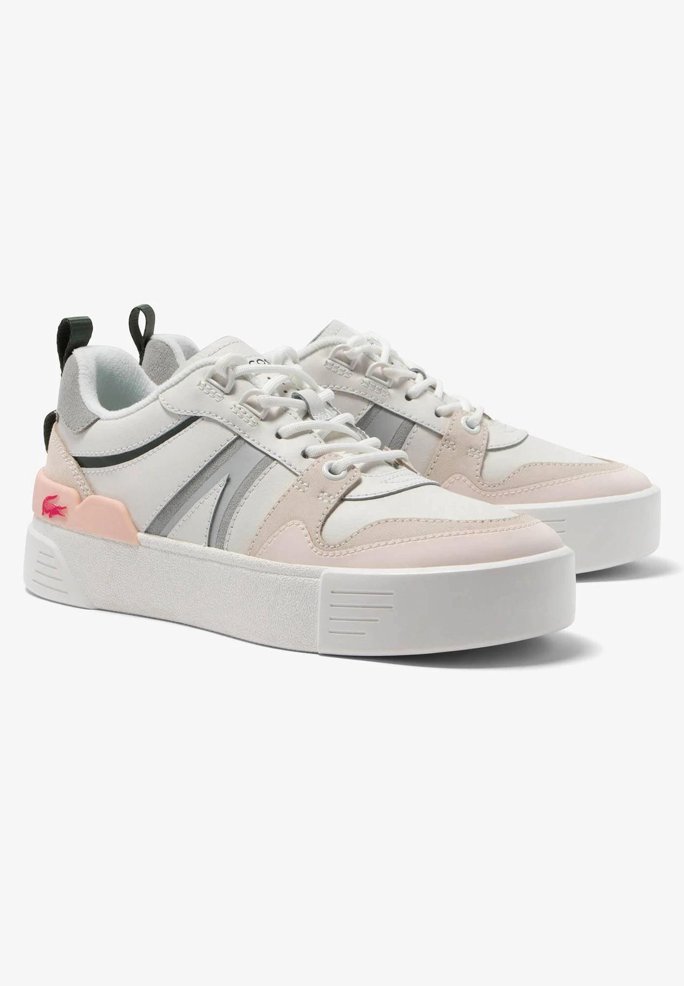 Lacoste L002 223 4 Cfa - Baskets Basses - Wht/Lt Gry – Image 2