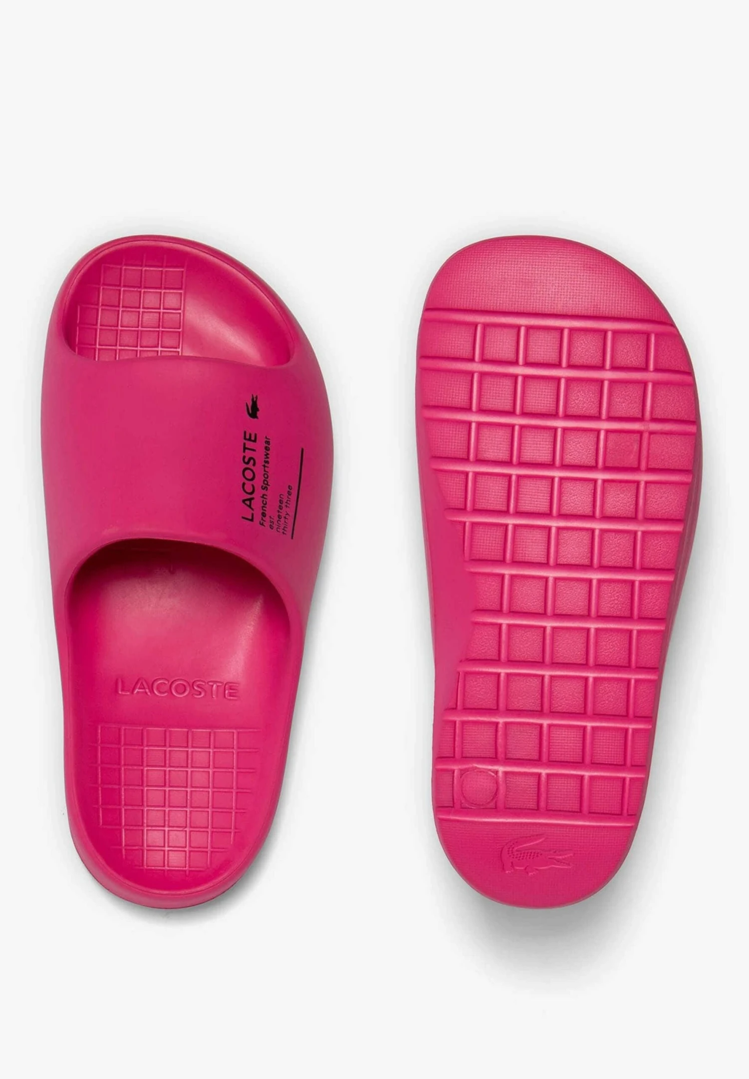 Lacoste Sandales De Bain - Pnk Blk F – Image 3