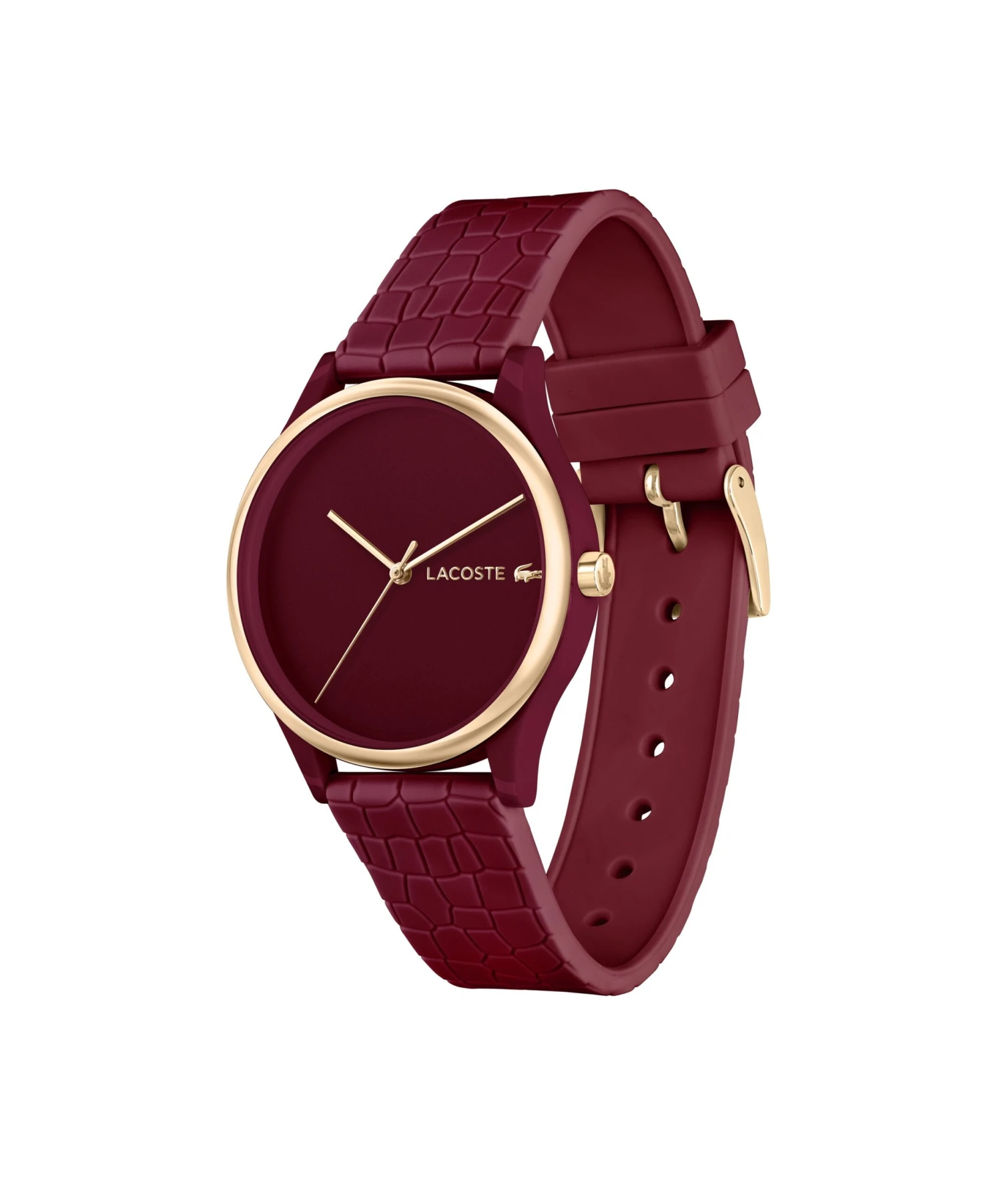 Lacoste 3Htr90 Case Cg Ip Bezel Sil - Montre - Bordeaux – Image 3