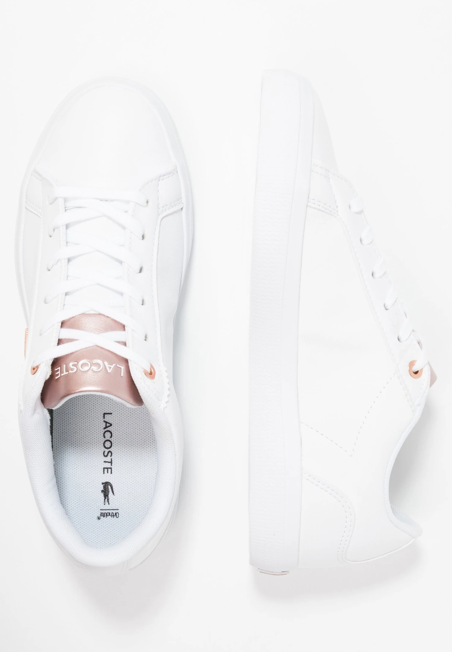 Lacoste Lerond - Baskets Basses - White/Light Pink – Image 4