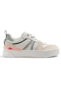 Lacoste L002 223 4 Cfa - Baskets Basses - Wht/Lt Gry