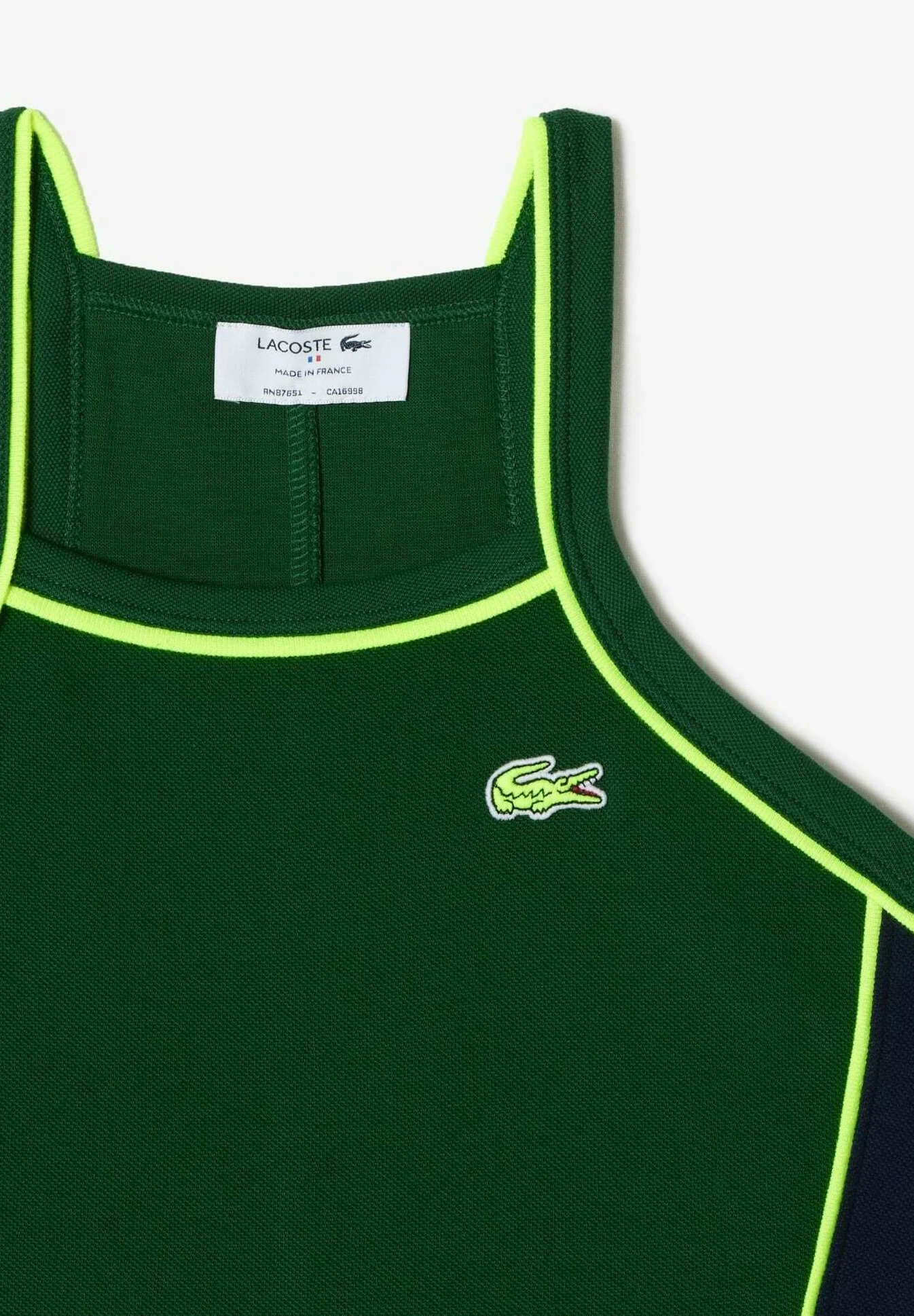 Lacoste Ef 70V - Robe En Jersey - Vert – Image 6