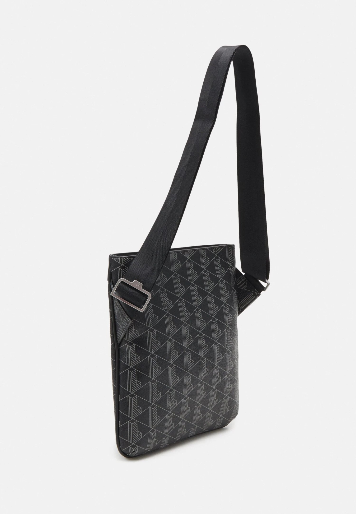 Lacoste The Blend - Sac Bandoulière - Monogram Noir Gris – Image 2