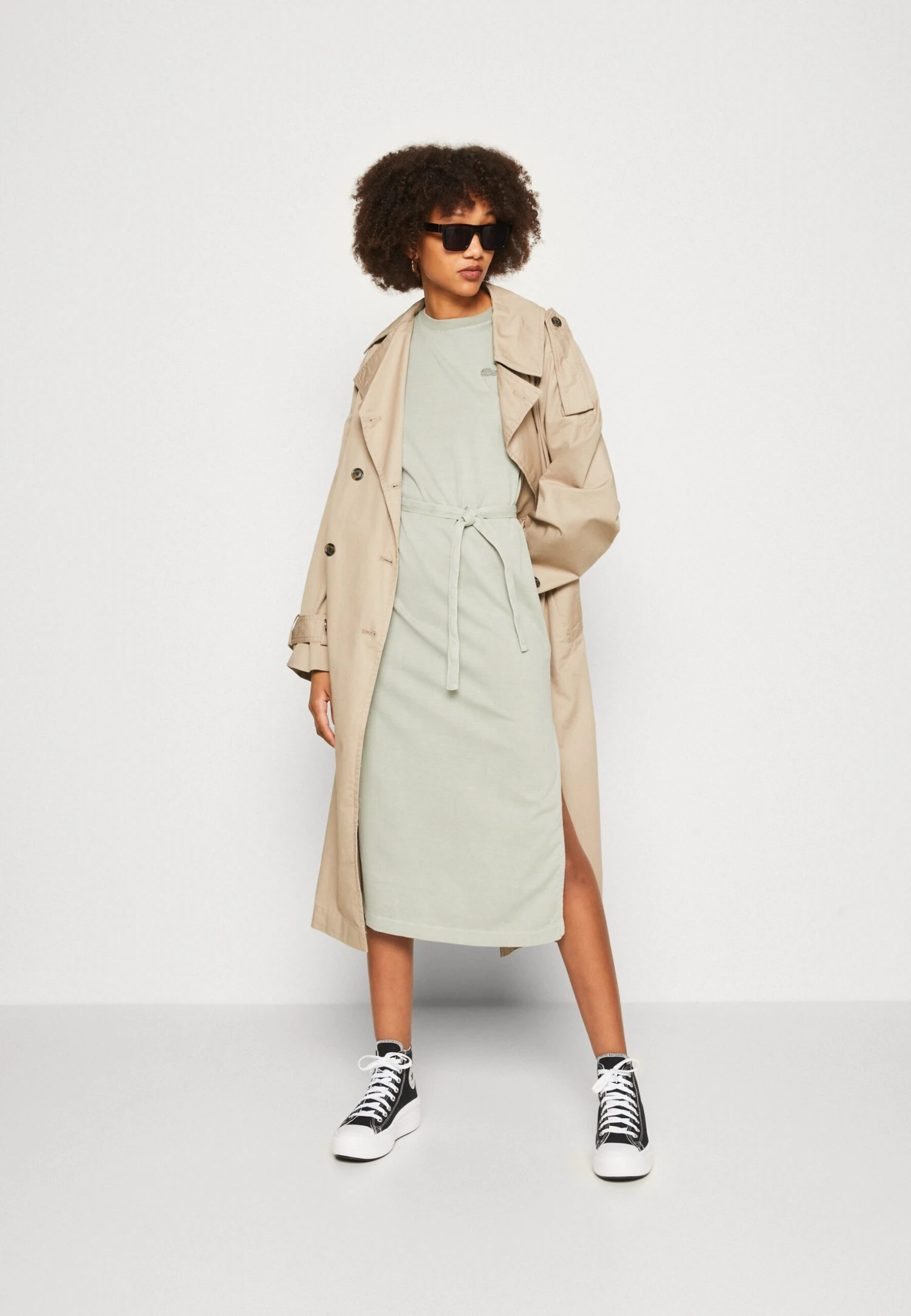 Lacoste Robe En Jersey - Eco Green – Image 2