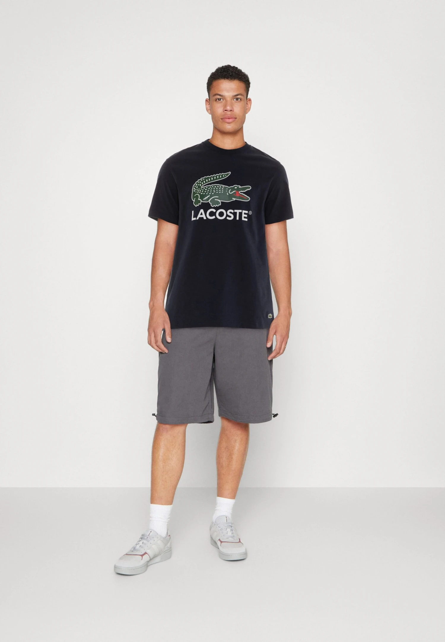 Lacoste Unisex - T-Shirt Imprimé - Navy Blue – Image 2