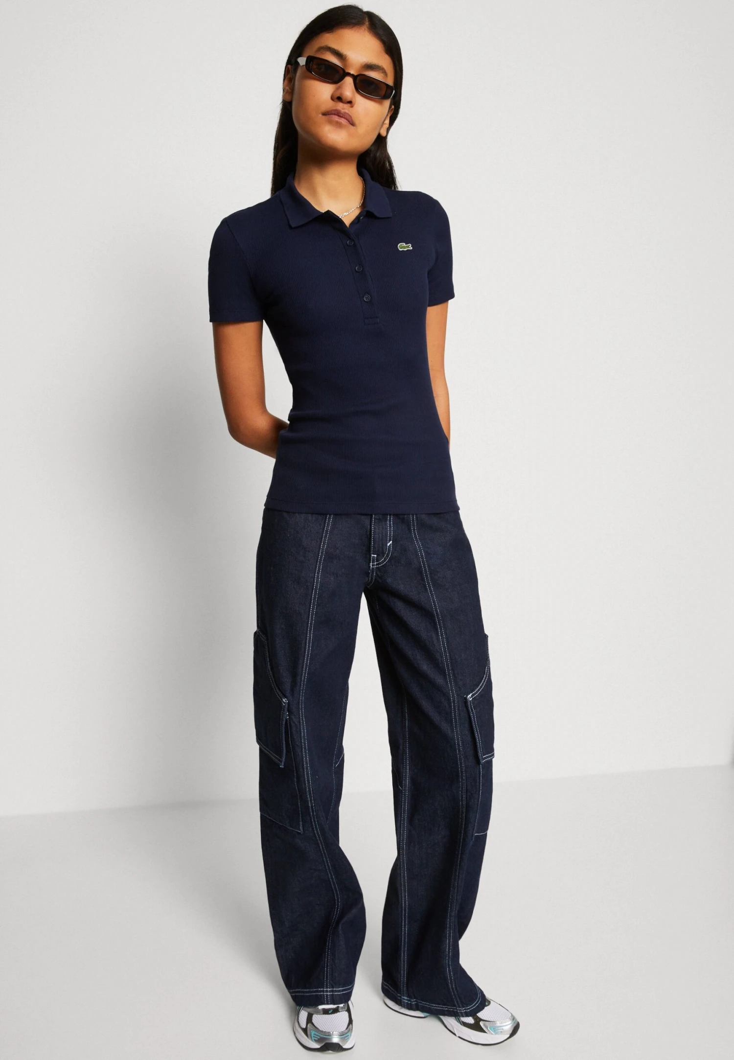 Lacoste Polo - Navy Blue – Image 4