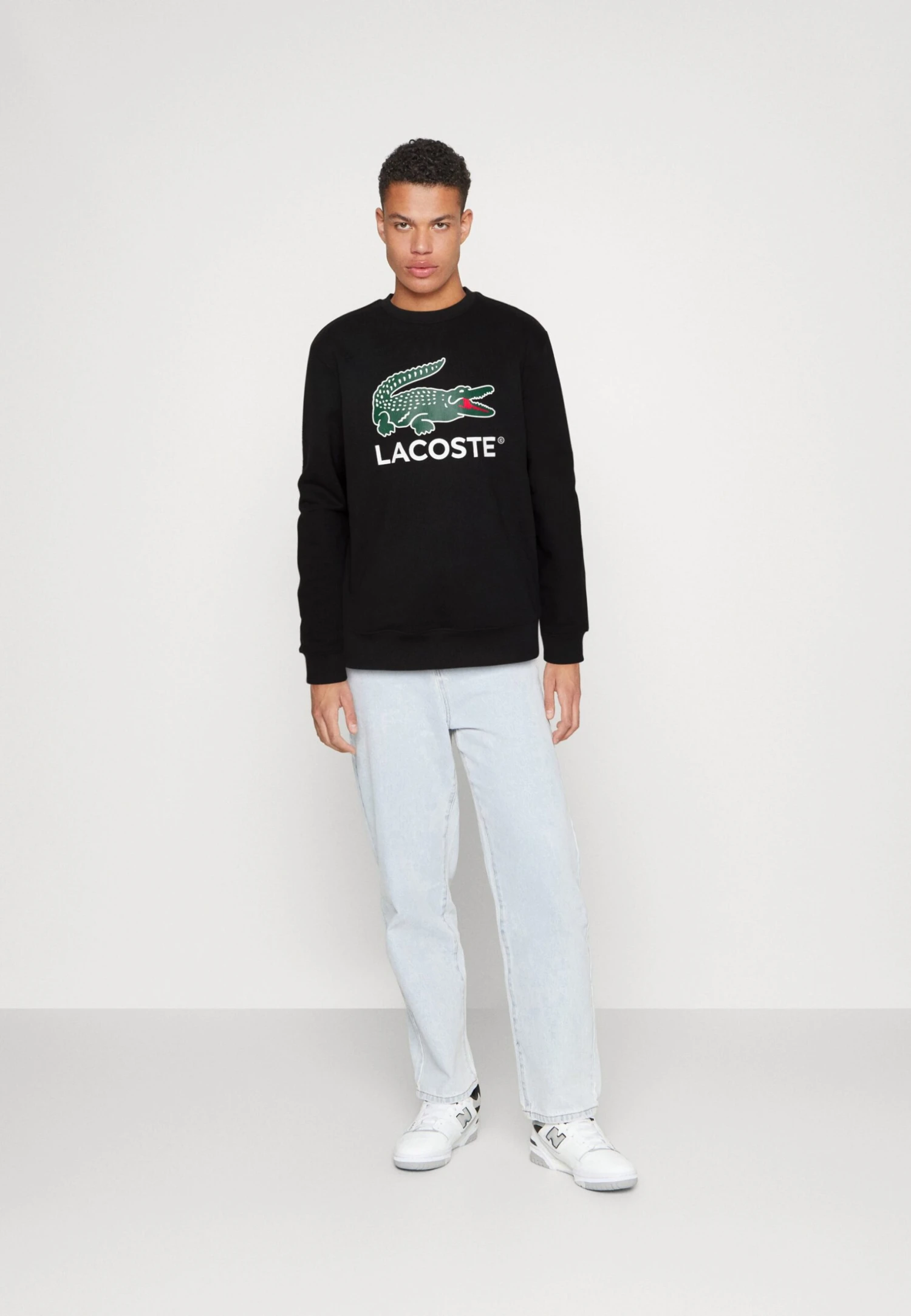 Lacoste Unisex - Sweatshirt - Black – Image 2
