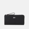 Lacoste Slim Zip Wallet - Portefeuille - Noir