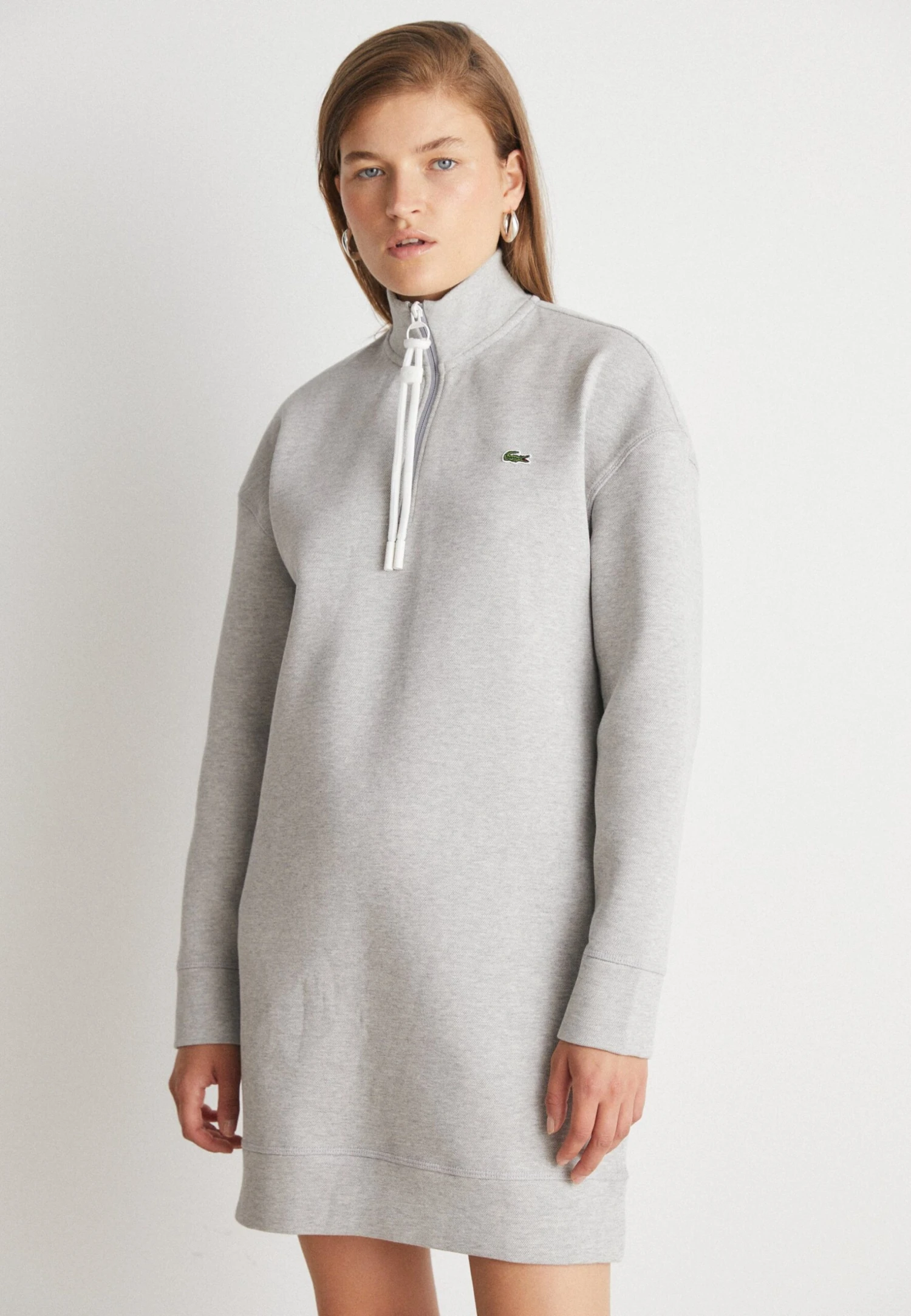 Lacoste Robe De Jour - Mottled Light Grey