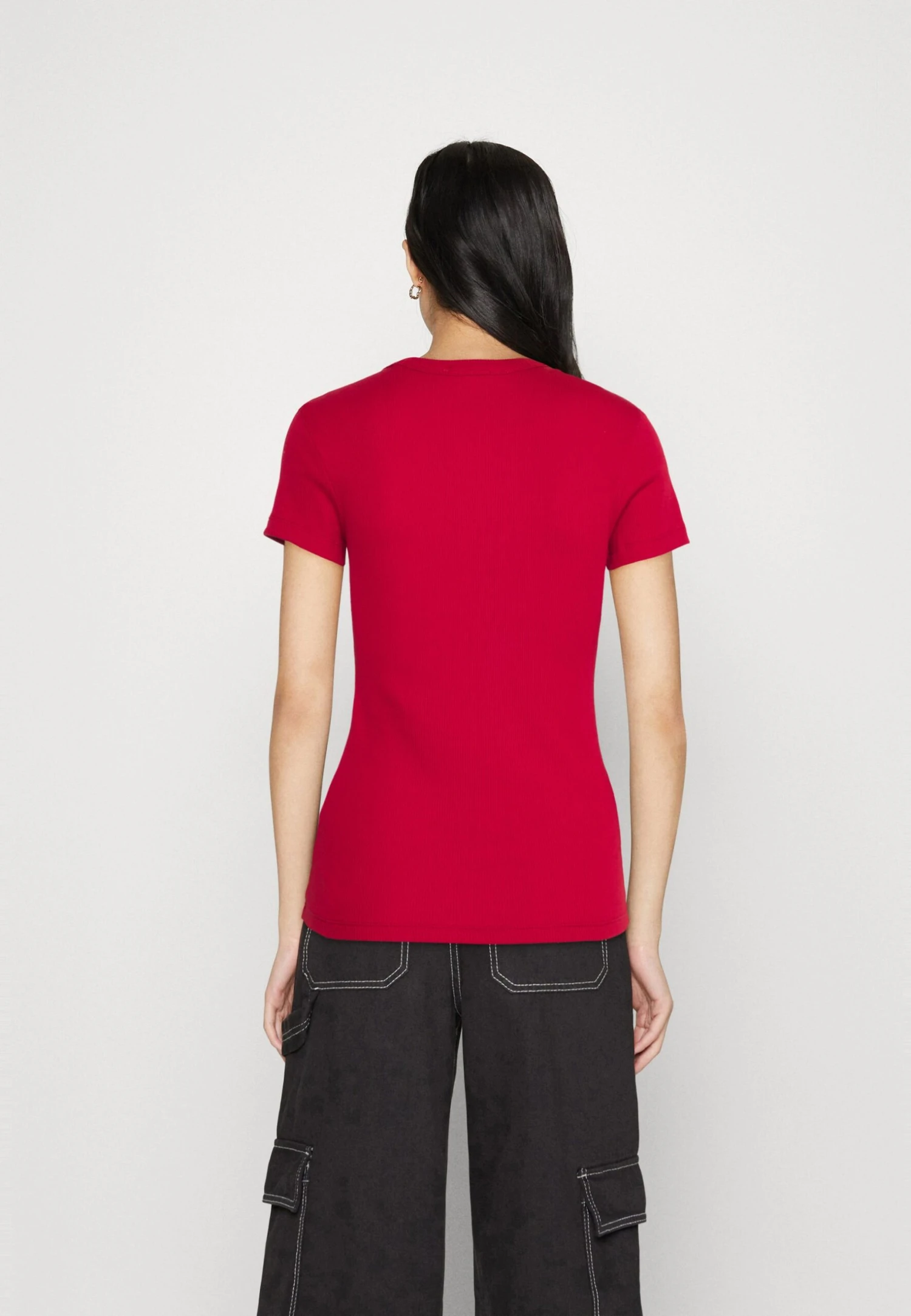 Lacoste T-Shirt Basique - Lighthouse Red – Image 3