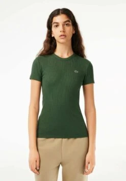 Lacoste T-Shirt Basique - Vert Fonce Smi