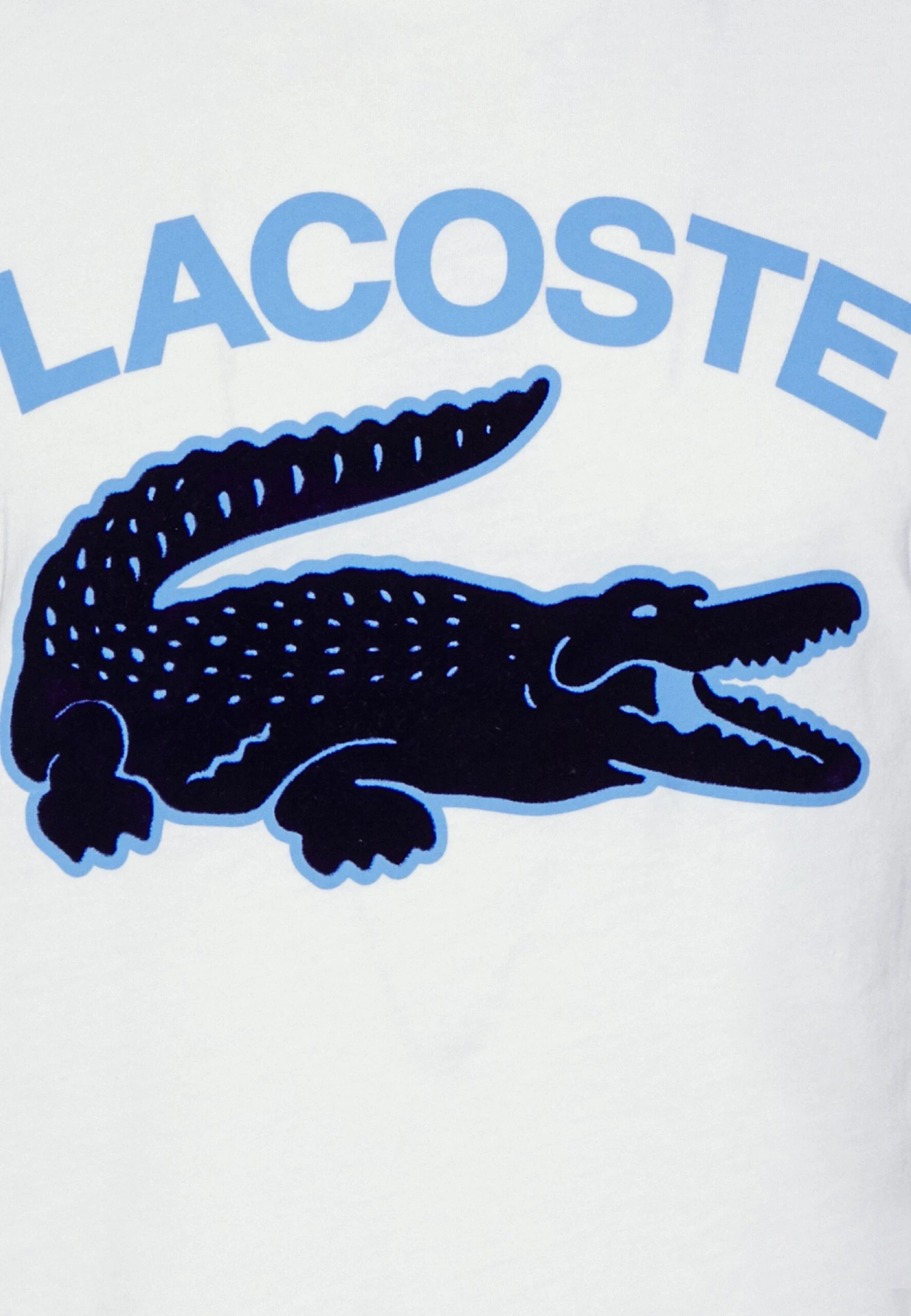 Lacoste T-Shirt Imprimé - Blanc – Image 5