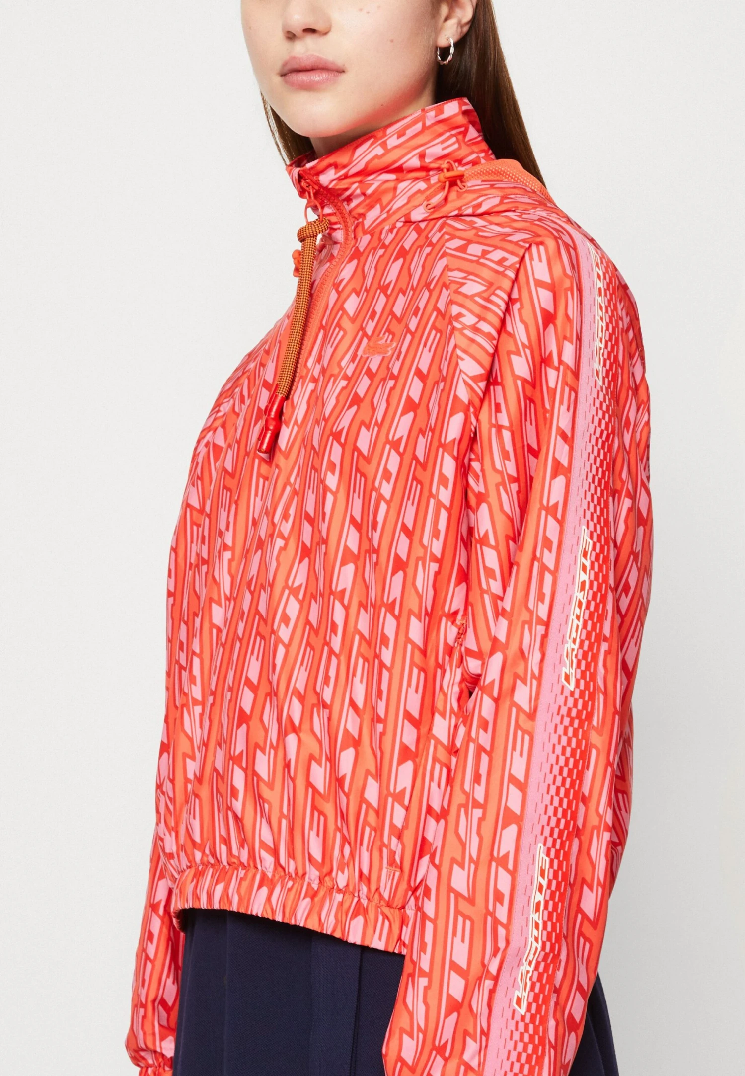 Lacoste Veste Coupe-Vent - Red Multico – Image 6