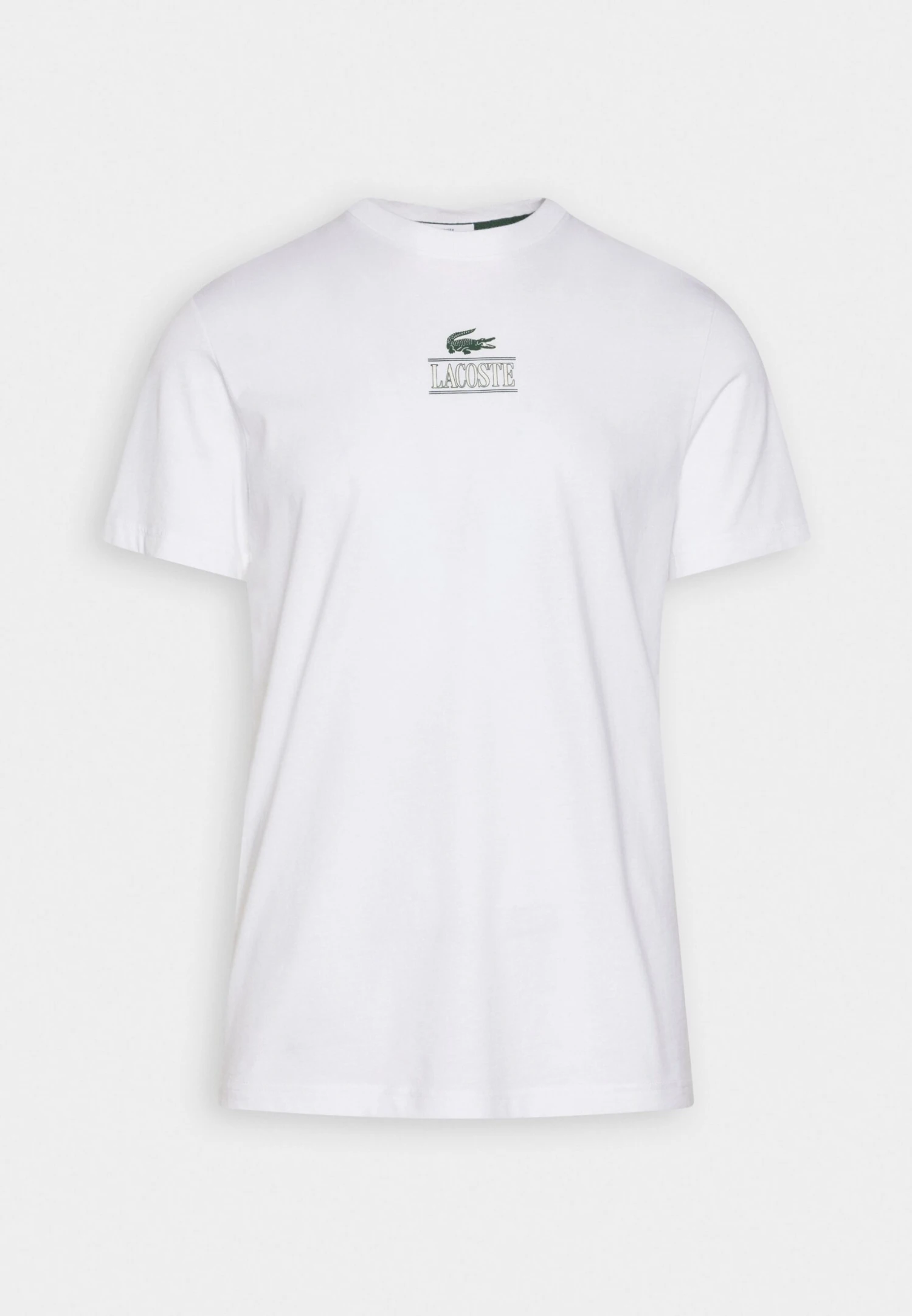 Lacoste Unisex - T-Shirt Imprimé - White – Image 4