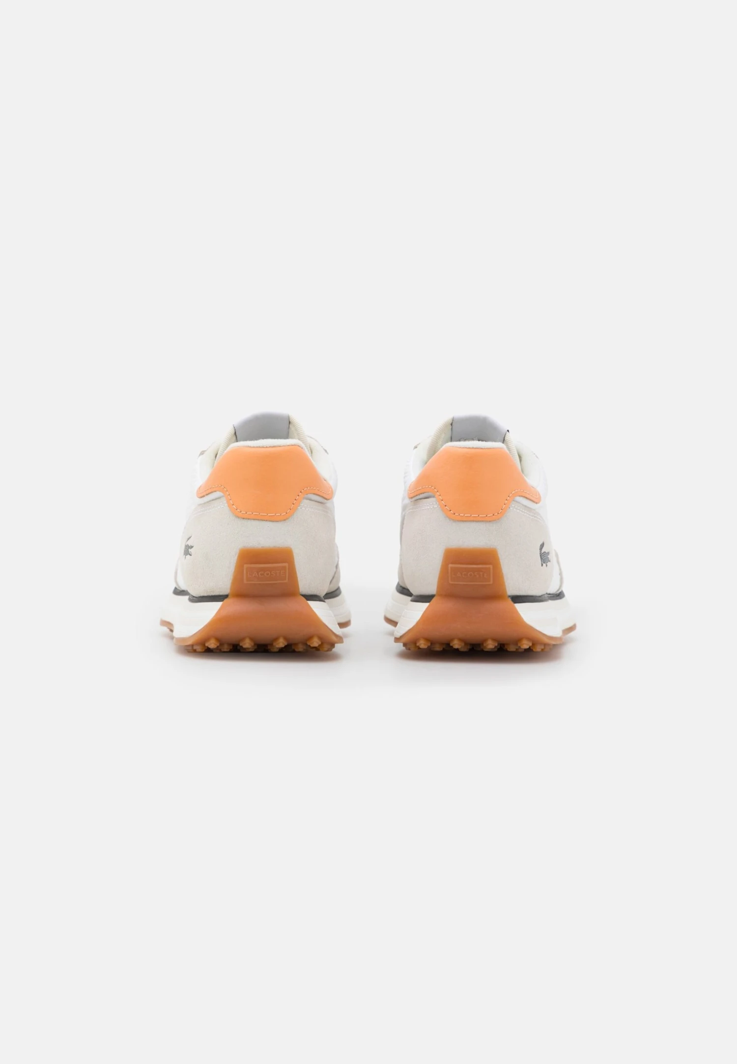 Lacoste Baskets Basses - White/Light Orange – Image 4