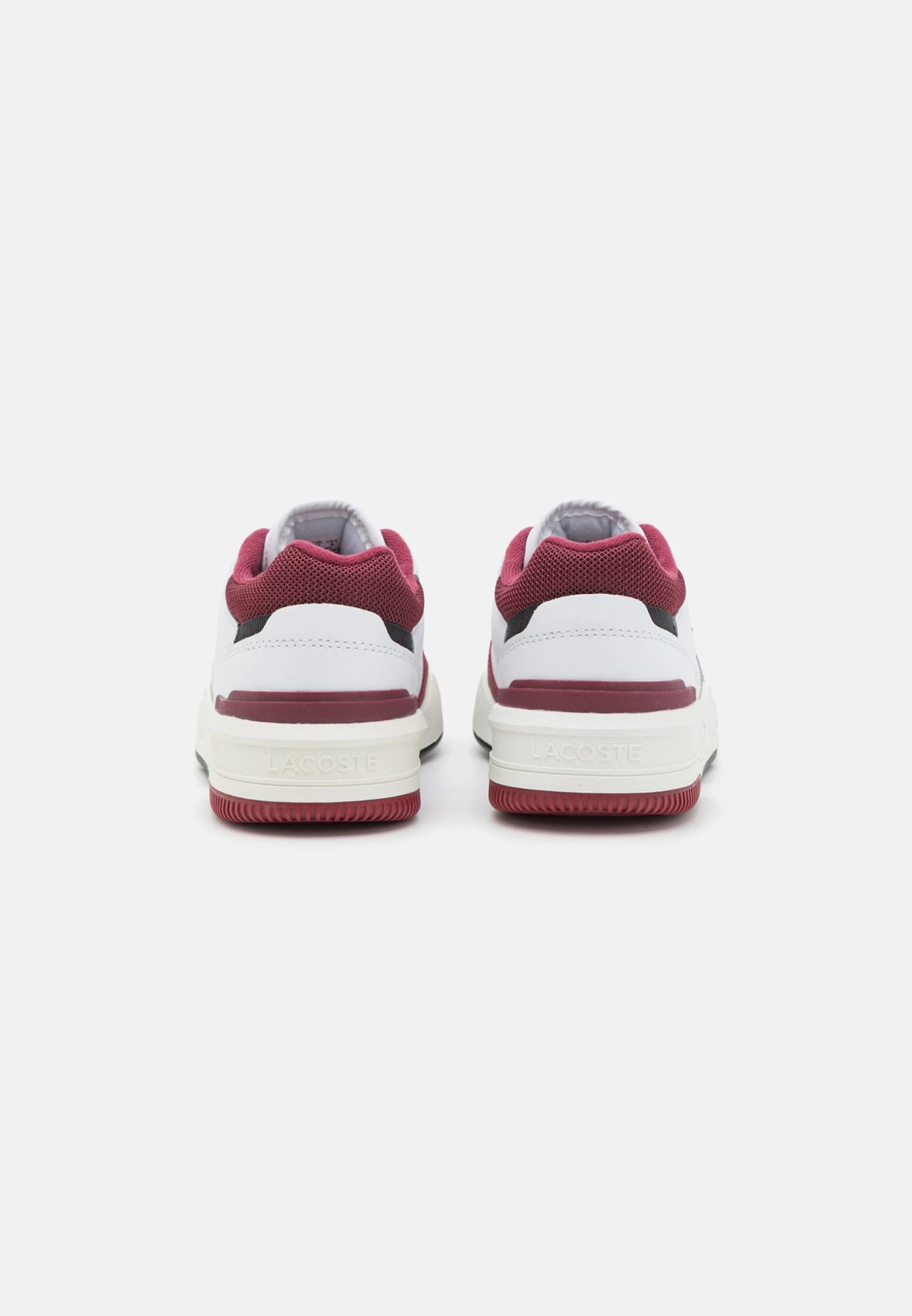 Lacoste Lineshot - Baskets Basses - White/Burgundy – Image 4