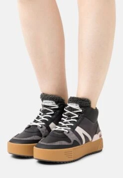 Lacoste Baskets Basses - Black/Pink