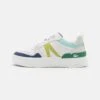 Lacoste Baskets Basses - White/Purple
