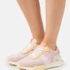Lacoste Spin Deluxe - Baskets Basses - Light Pink/Light Yellow