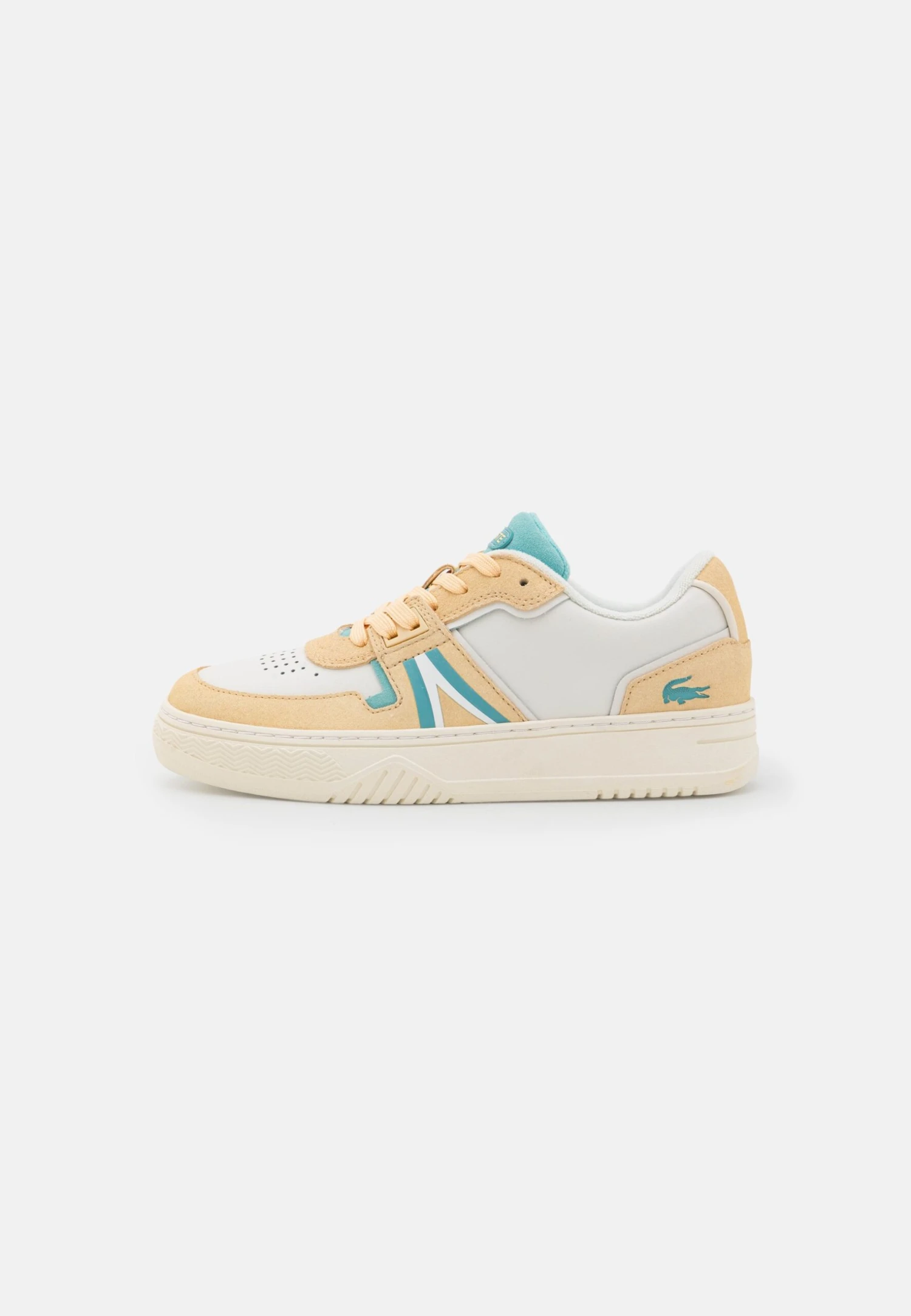 Lacoste Baskets Basses - Yellow/Off White – Image 2