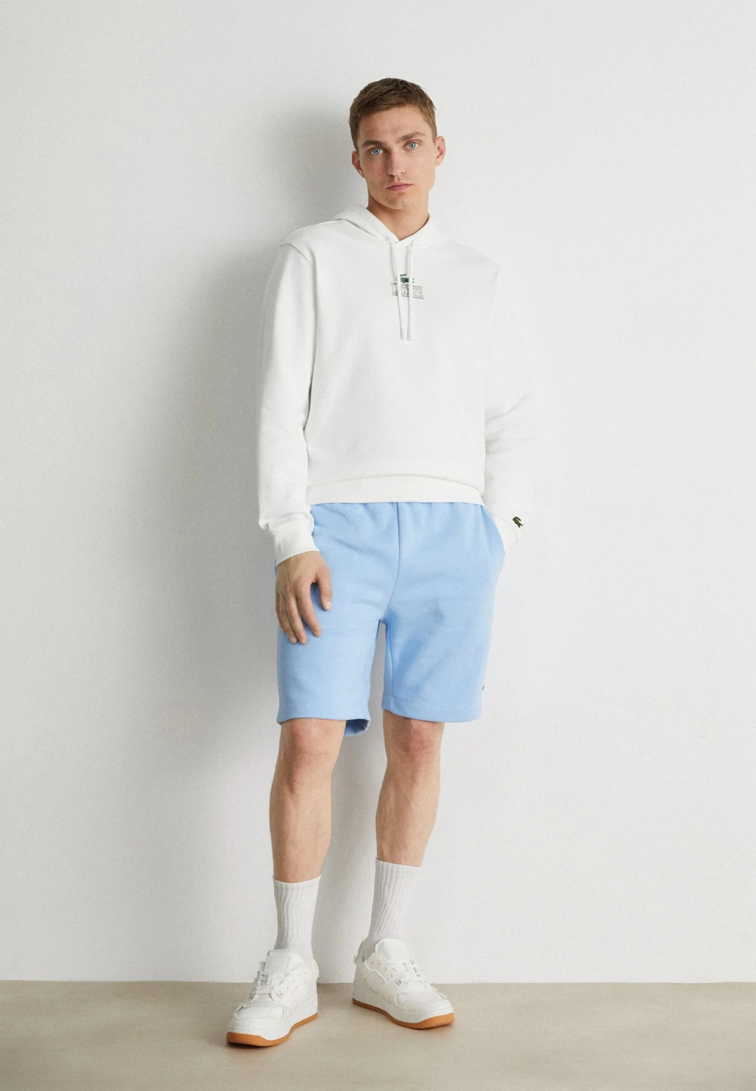 Lacoste Unisex - Sweat À Capuche - White – Image 2