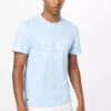 Lacoste Unisex - T-Shirt Imprimé - Light Blue