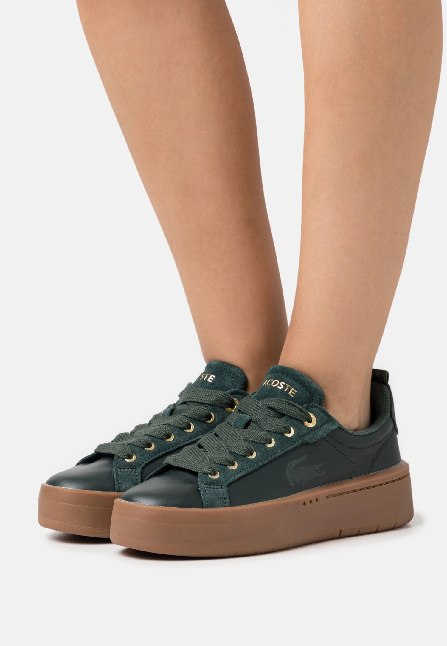 Lacoste Carnaby Plat - Baskets Basses - Dark Green