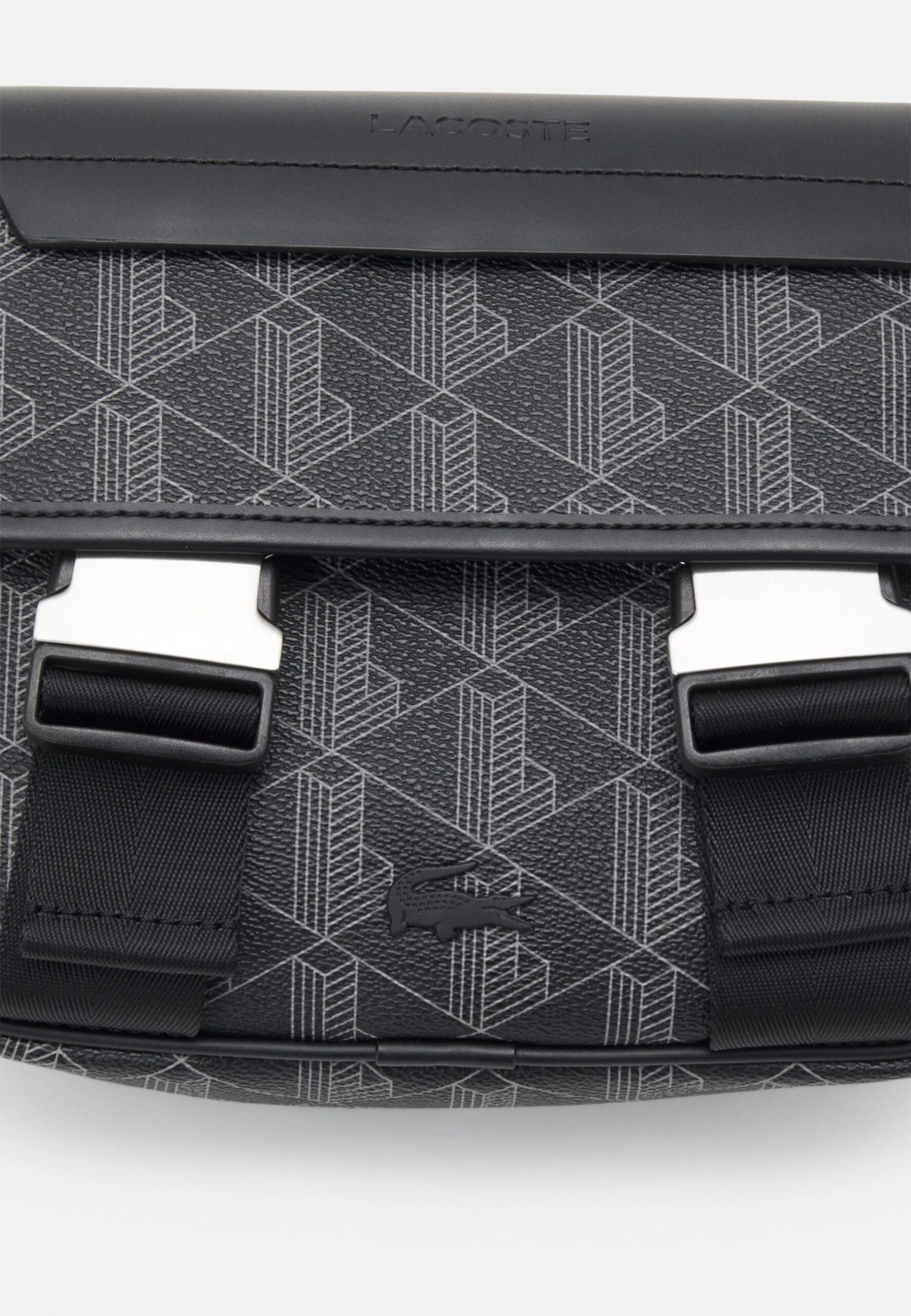 Lacoste The Blend - Sac Bandoulière - Noir Gris – Image 4