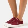 Lacoste Gripshot - Baskets Basses - Burgundy/White