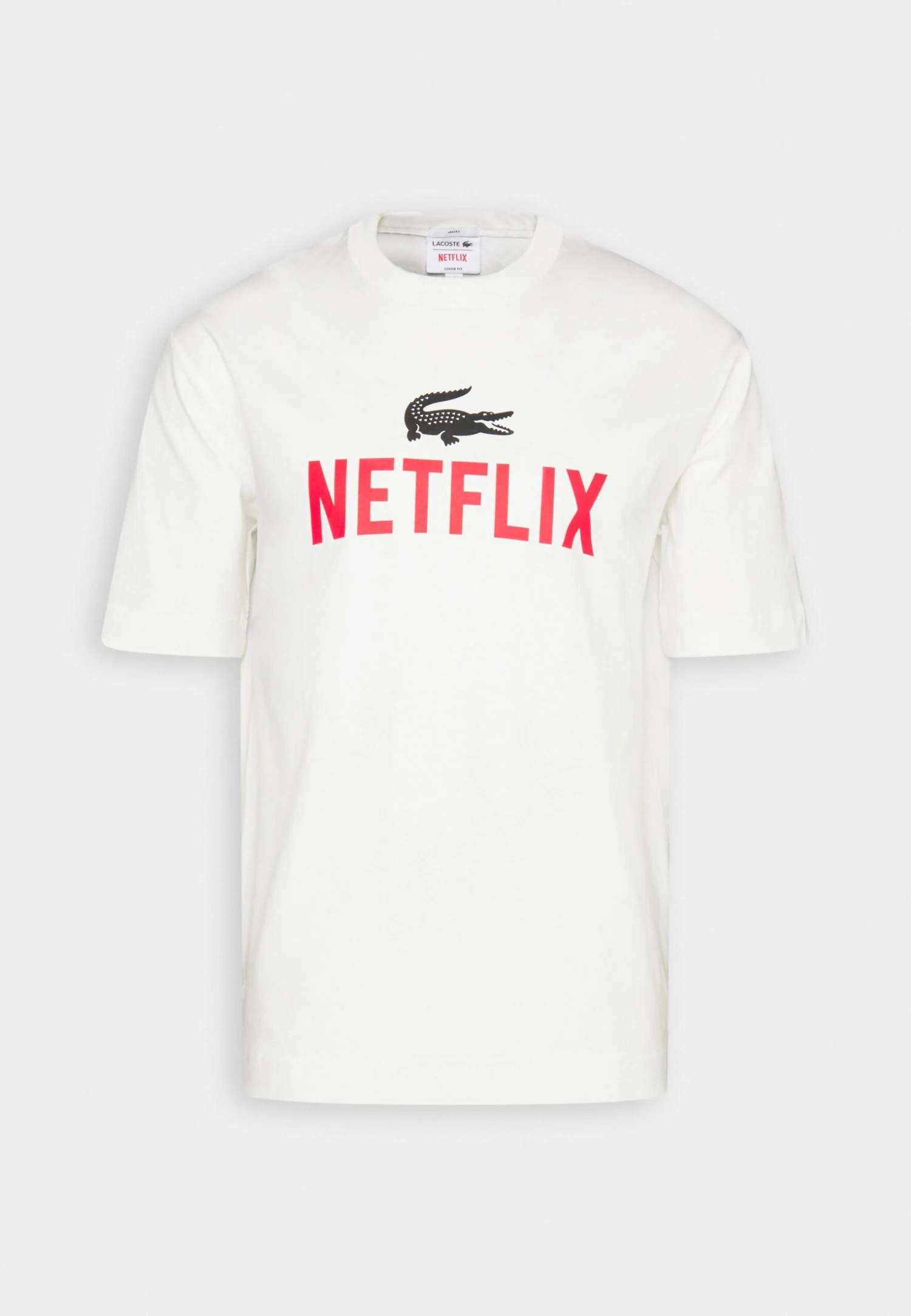 Lacoste X Netflix Unisex - T-Shirt Imprimé - Flour – Image 4