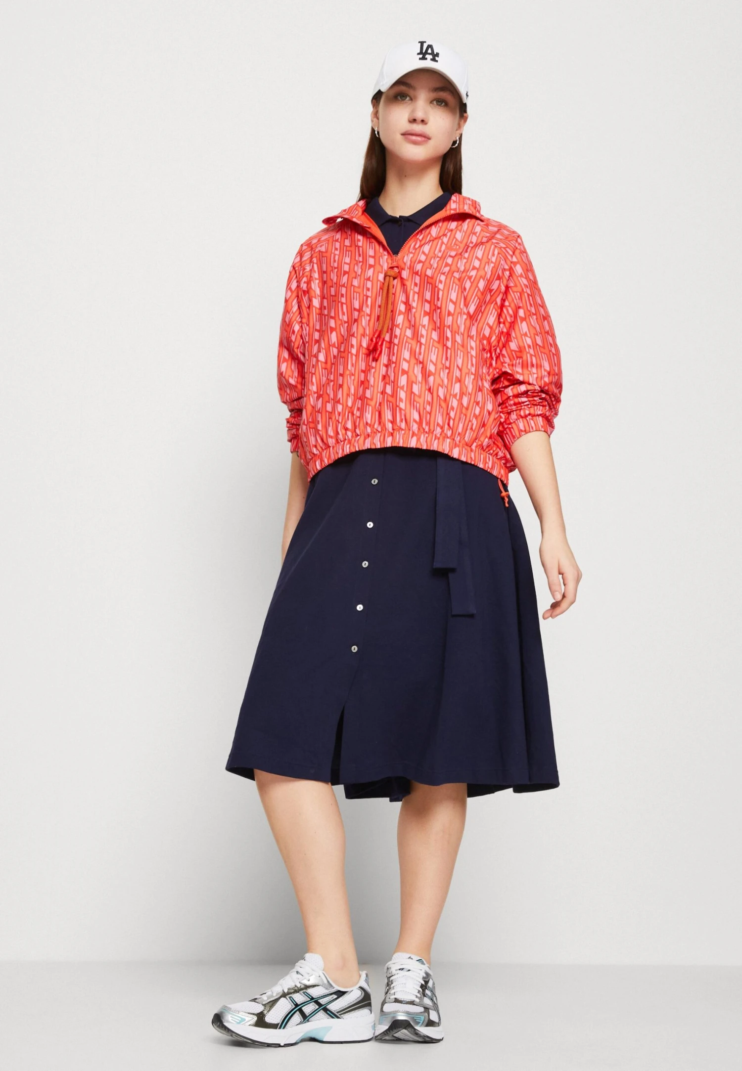 Lacoste Veste Coupe-Vent - Red Multico – Image 4