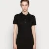 Lacoste Robe En Jersey - Black