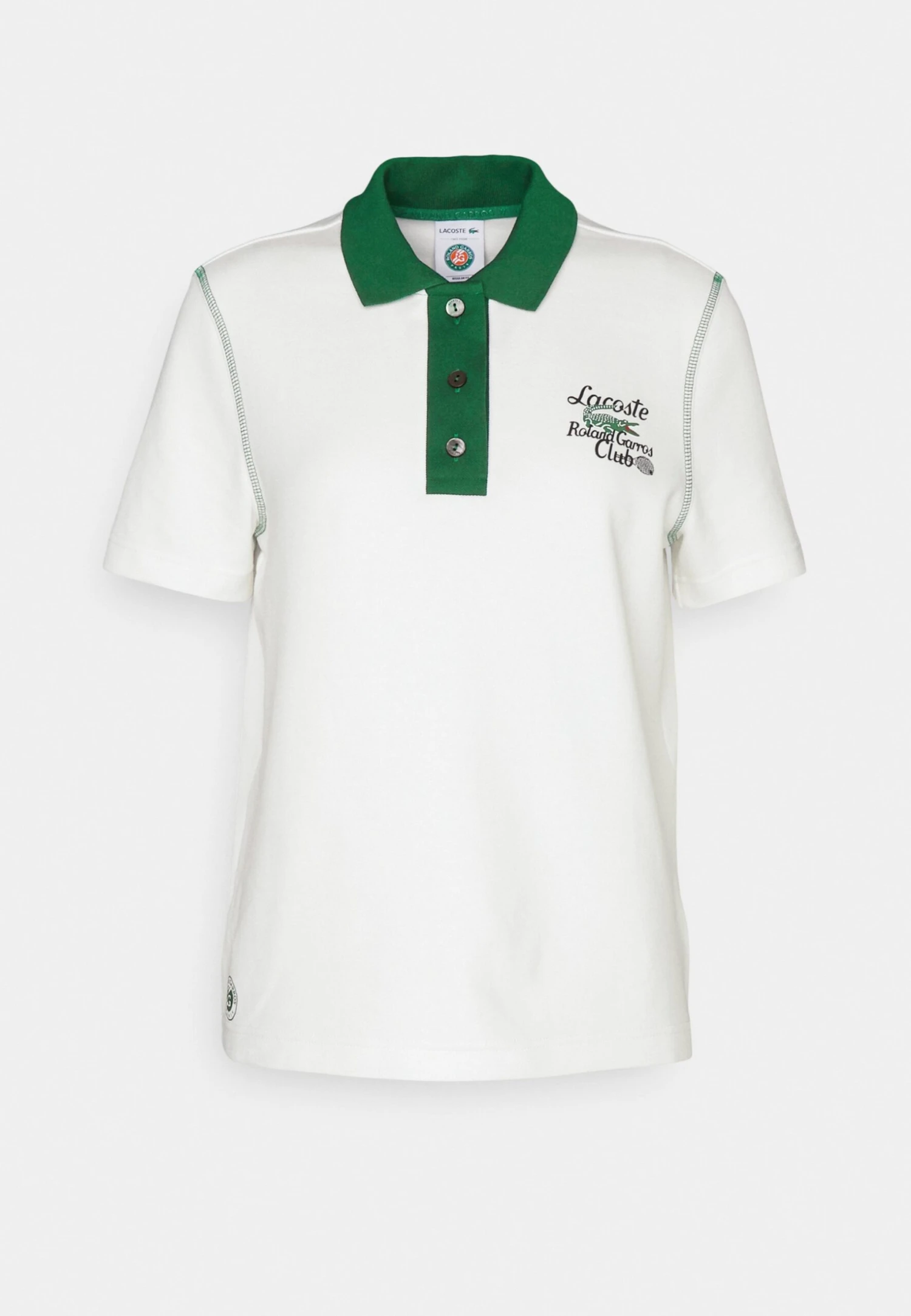 Lacoste Sport Tennis Rg Club - Polo - Flour/Green – Image 6