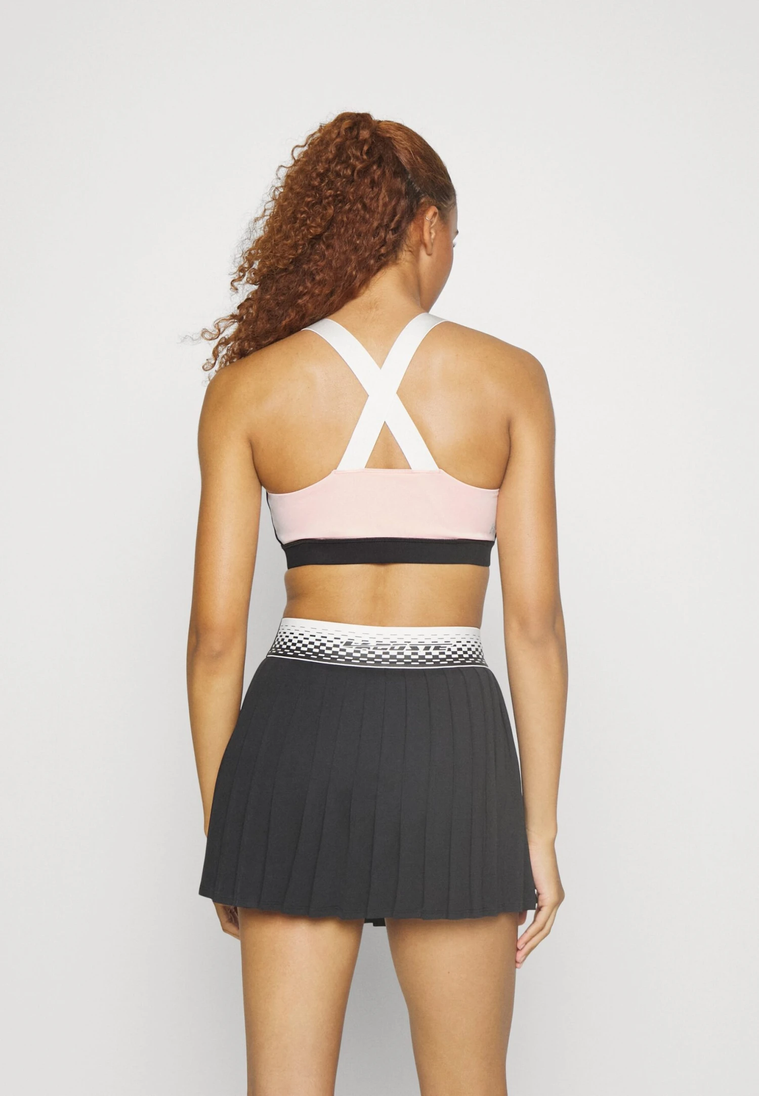 Lacoste Sport Bra Active - Brassières De Sport À Maintien Léger - Waterlily/Black-Flour – Image 3