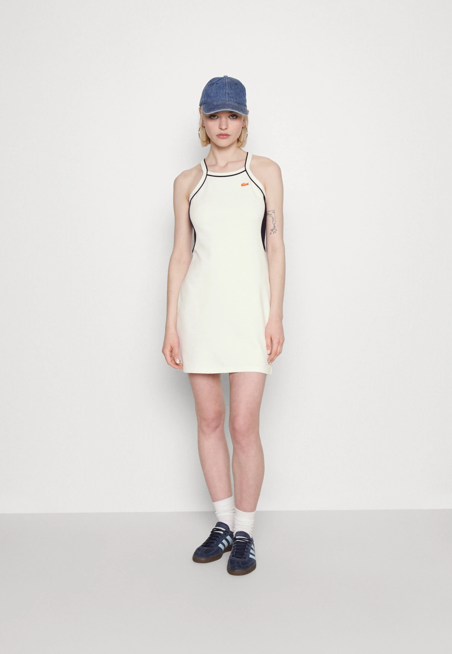 Lacoste Ef 70V - Robe En Jersey - Flour – Image 2