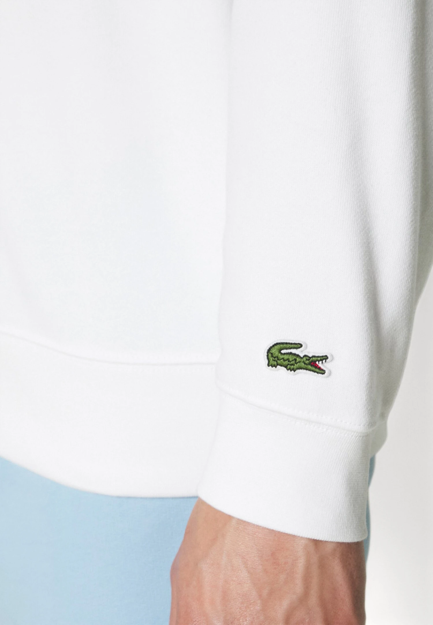 Lacoste Unisex - Sweat À Capuche - White – Image 8