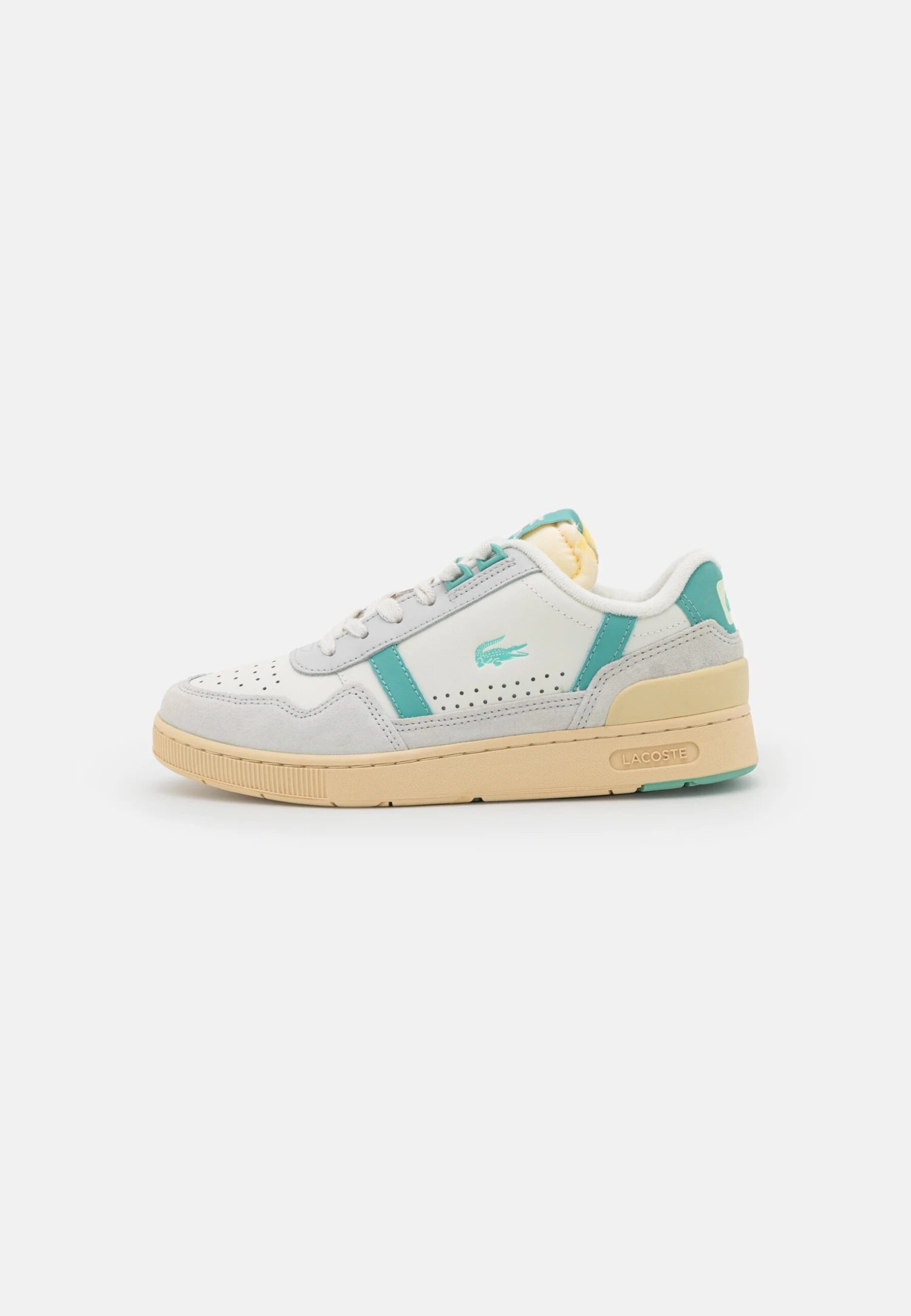 Lacoste T-Clip - Baskets Basses - Off White/Light Grey – Image 2