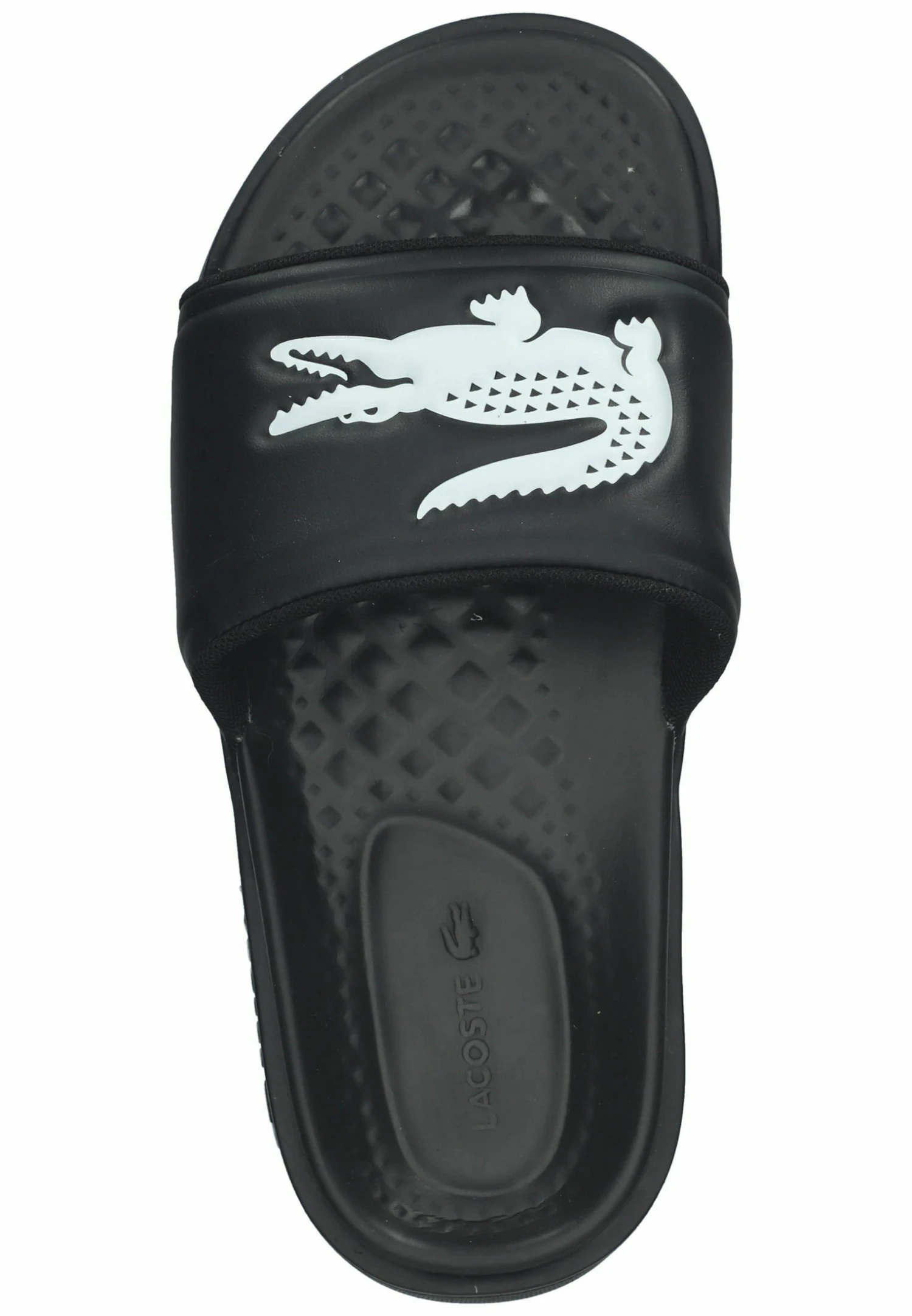 Lacoste Sandales De Bain - Blk Wht – Image 3