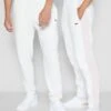 Lacoste Unisex - Pantalon De Survêtement - Off White/Light Pink