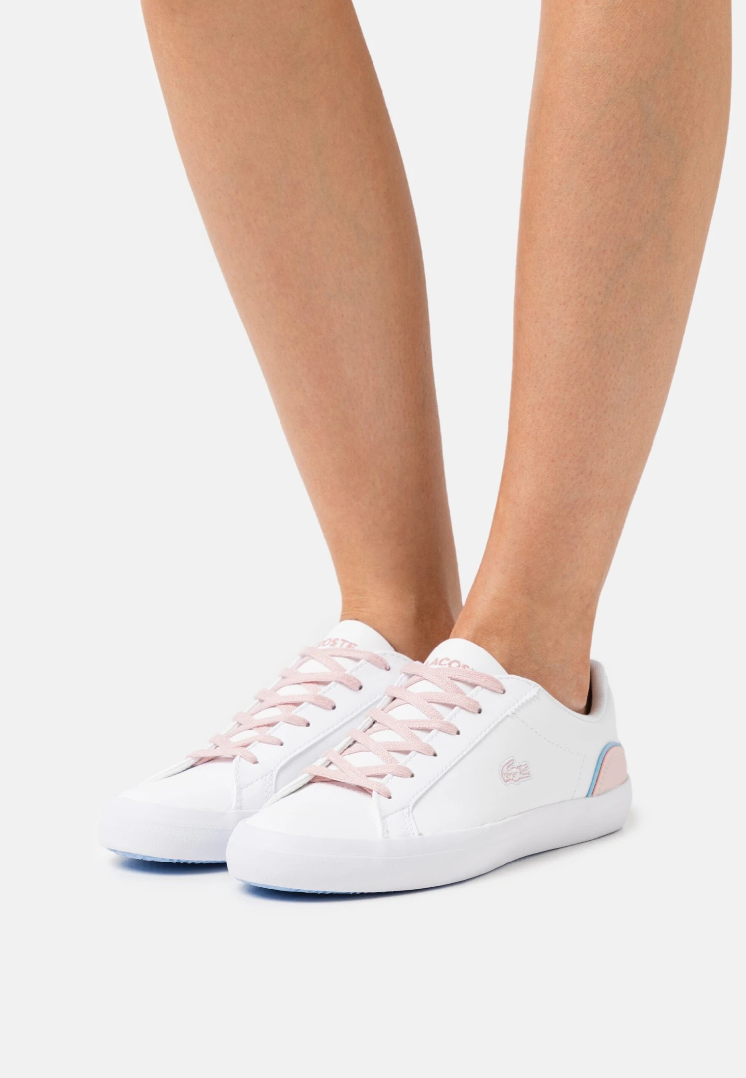 Lacoste Lerond Exclusive - Baskets Basses - White/Pink