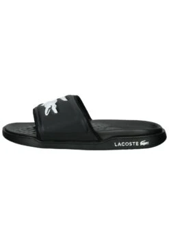 Lacoste Sandales De Bain - Blk Wht