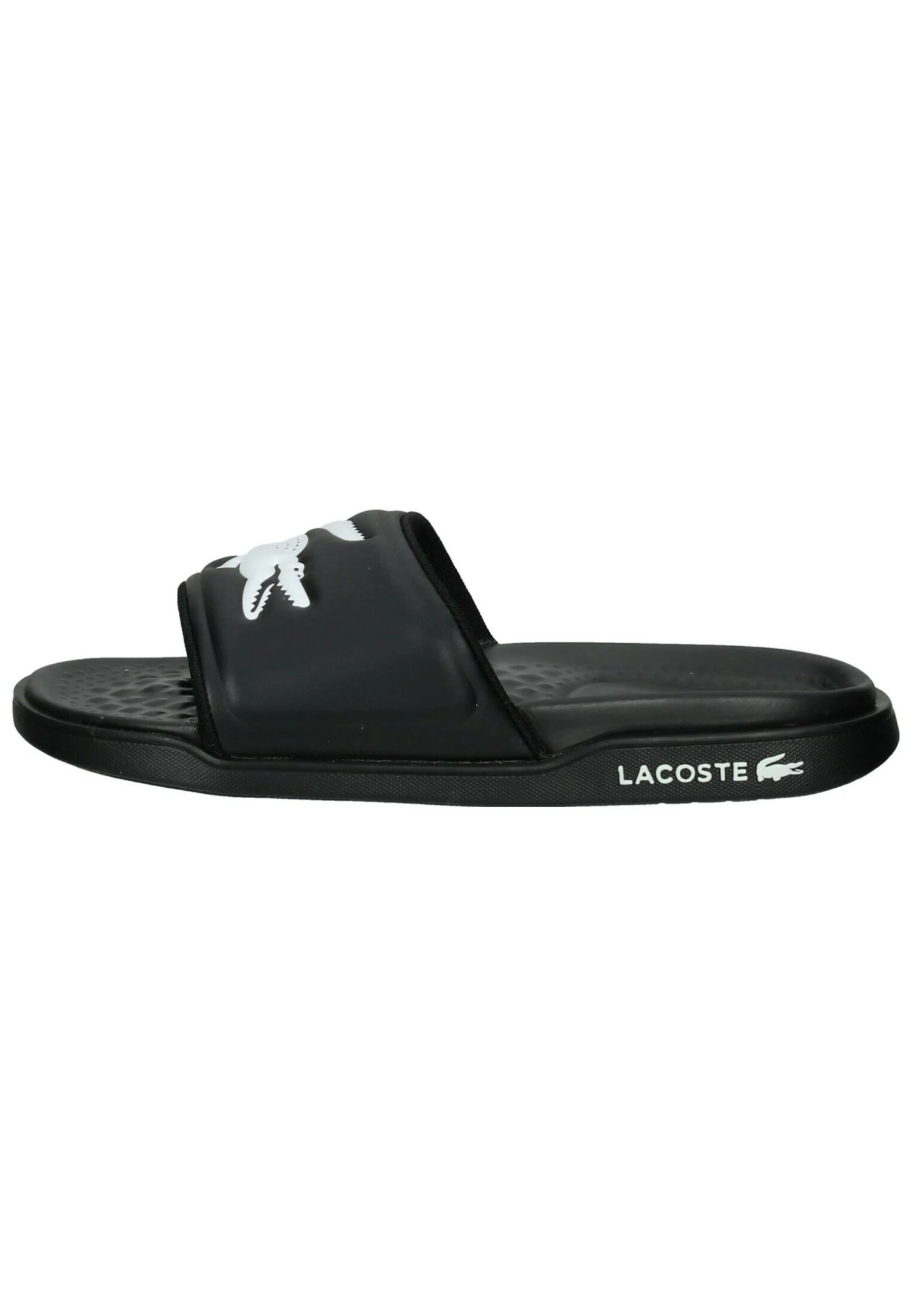 Lacoste Sandales De Bain - Blk Wht