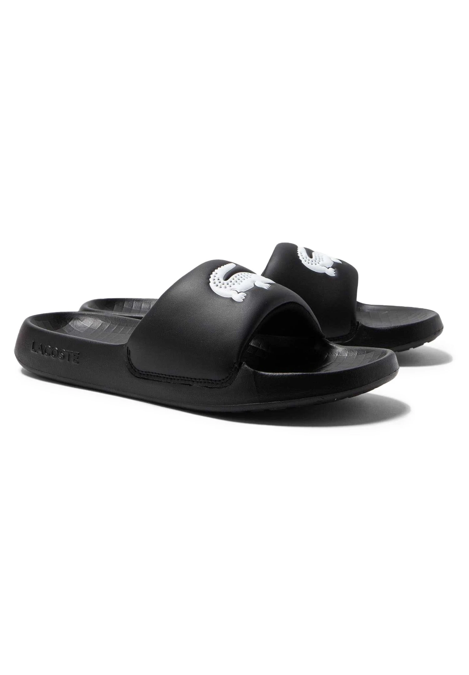 Lacoste Serve Slide 1 0 123 1 Cfa - Mules - Blk/Wht