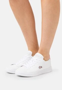 Lacoste Carnaby Piquee - Baskets Basses - White/Pink