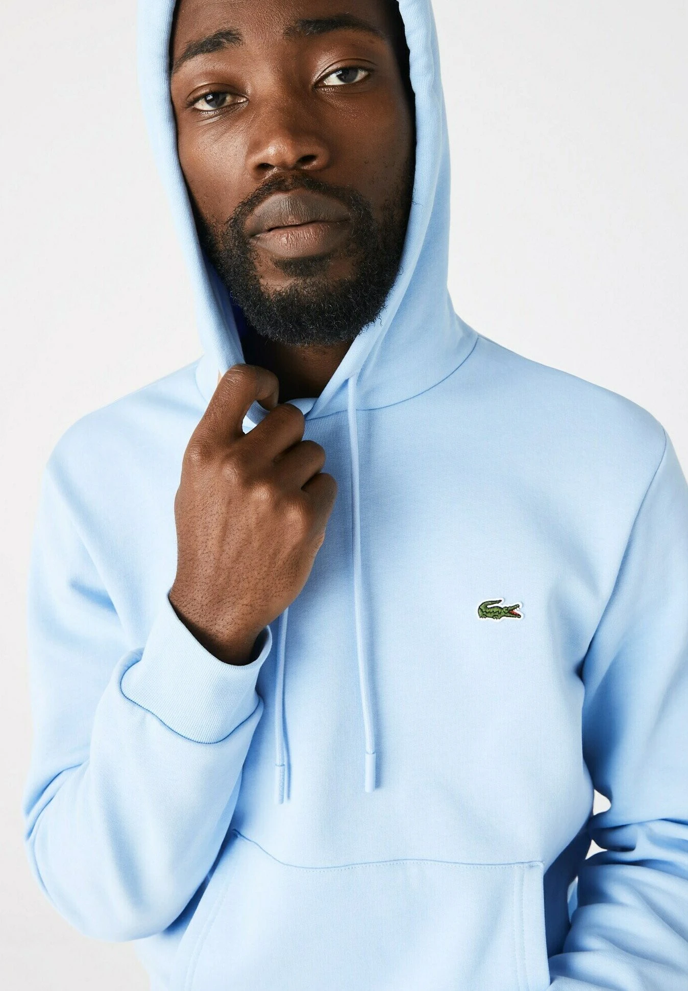 Lacoste Unisex-Hbp - Sweat À Capuche - Bleu – Image 3