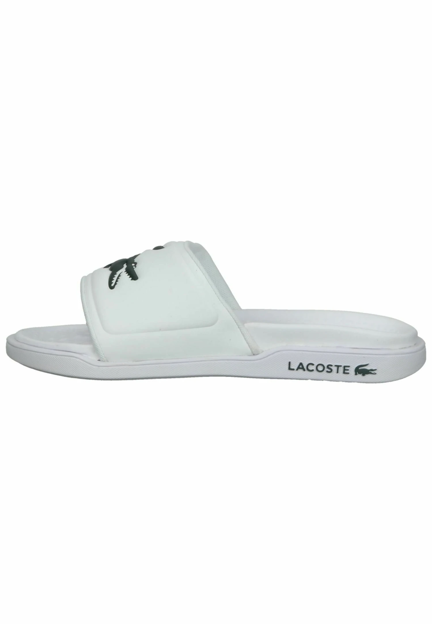 Lacoste Sandales De Bain - Wht Dkgrn